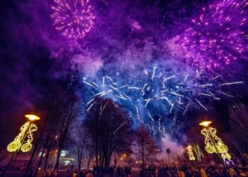 Šviesos dienos proga Birštono kurorte – išskirtinis šou (foto)