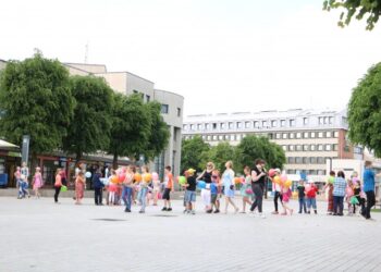 Alytus – viena šeima! Miesto vardas papuoš Rotušės aikštę