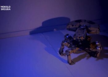 „Mokslo sriuba“: lietuvis filme matytą robotą pavertė realybe