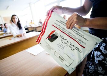Balandžio 10 d. prasideda valstybinių brandos egzaminų sesija