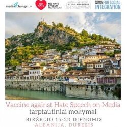 Kvietimas į jaunųjų žurnalistų ir aktyvistų mokymus Albanijoje