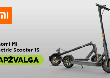 „Xiaomi Mi Electric Scooter 1S“ apžvalga [VIDEO]