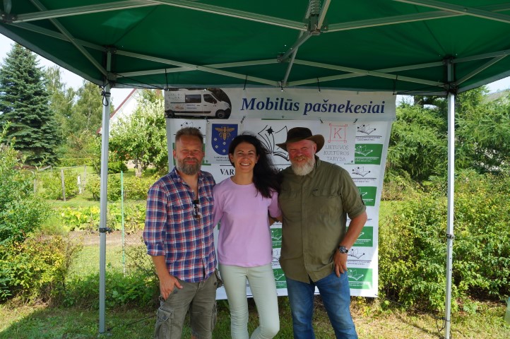 Mobilūs pašnekesiai Krūminiuose
