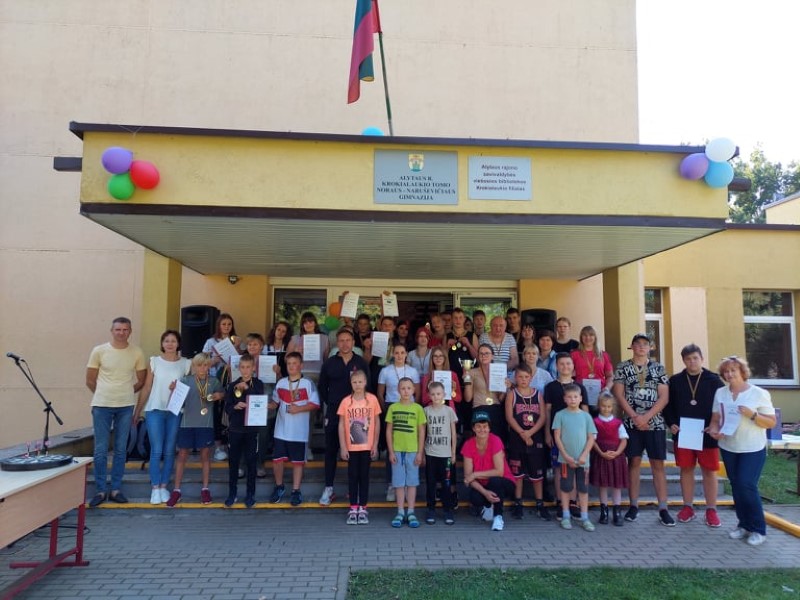 Sporto šventė Krokialaukyje