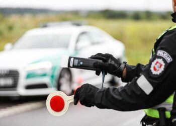 Policijos reidai  šalies keliuose balandžio mėnesį